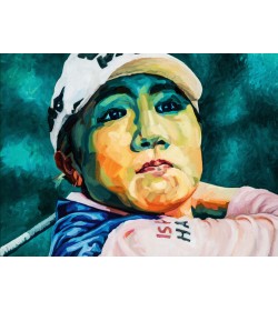 FIGURES TRAGIQUES - La joueuse de golf - variation 01