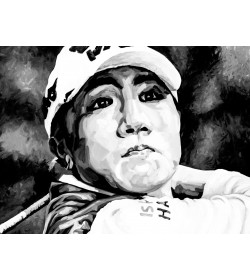 FIGURES TRAGIQUES - La joueuse de golf - variation 03
